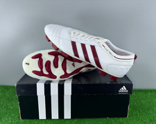 adidas AdiNova II FG US11 UK10,5 Weiß Schuhe Stollen Herren Fußball/Soccers