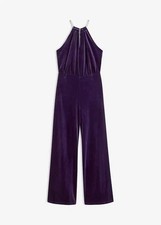 Jumpsuit Gr. 36/38 Dunkellila
