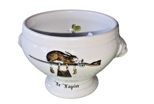 Löwenkopfterrine PORCELAINE