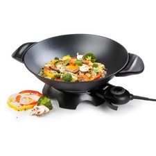 WOK mit Glasdeckel Ø35,5 cm