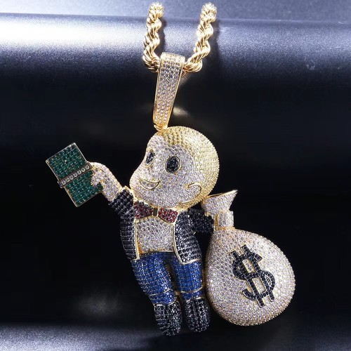 Hip hop kette dollar - kette,,