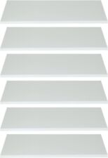 Einlegeböden 6er Set weiß -