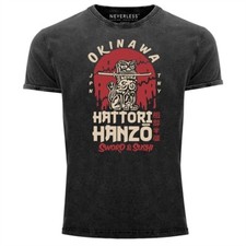 Herren Vintage Shirt Hattori