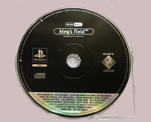 Kings field ps1 promo sony - kings,
