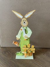 Dekofigur Aus Holz Hase