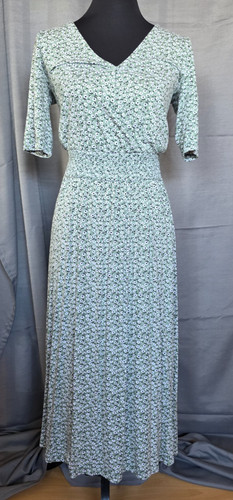 Damen kleid grün mit süßen - damen,