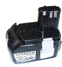ORIGINAL Hitachi  Akku 18 V EBM 1830 Neu Bestückt  mit  4,0 Ah  4000 mAh 