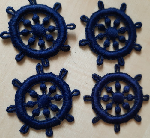 Aufnäher patch steuerrad - aufnäher,