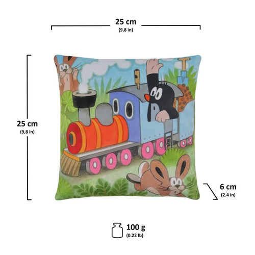 Der kleine maulwurf - kleine, kissen
