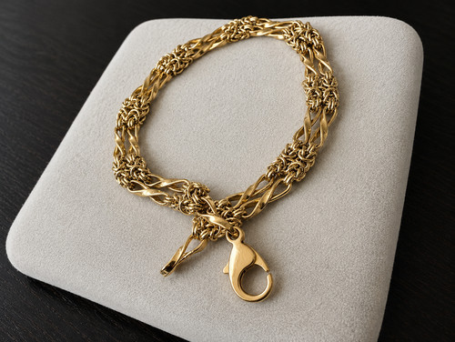 Armband aus 333er gelbgold - aus,
