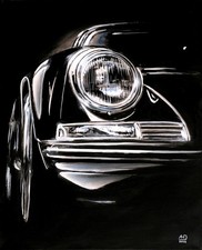 ORIGINAL GEMÄLDE: PORSCHE