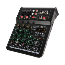 Audio Mixer M4 Channels 48V
