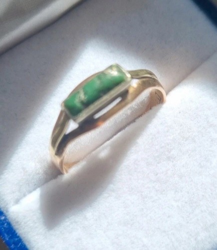 Ring antik art deco 585 - ring,