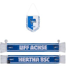 Hertha BSC Wimpel Banner Autoschal Auto Fahne Minischal Berliner Sport-Club 1892