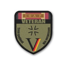 ISAF Veteran Patch BW