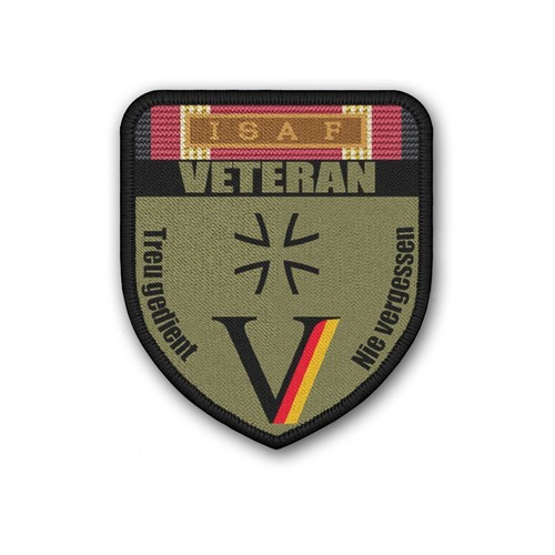 Isaf veteran patch - isaf,