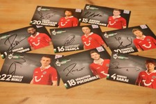 8 Autogrammkarten Hannover 96