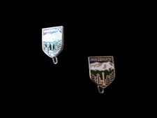 2x Innsbruck Wappen Anstecker Wandern Pin Wappen Emaille,Made In Germany,Brosche