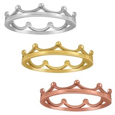 925 Silber Ring  Krone Damen