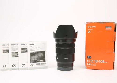 Sony 105mm 4 g - 18-105mm, oss