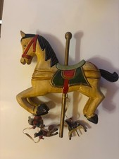 Altes Karusellpferd Handbemalt