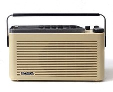 Kofferradio Saba Transeuropa D, 70er J. Design, defekt für Bastler