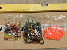 Gummifische, Twister, Krebse, Kopyto Konvolut Angeln Barsch, Zander, Hecht,