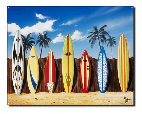 Surfen surfboard tiki motiv - surfen, 30
