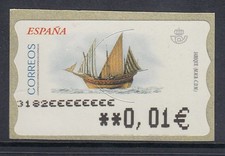 Spanien ATM Schiff Schebecke