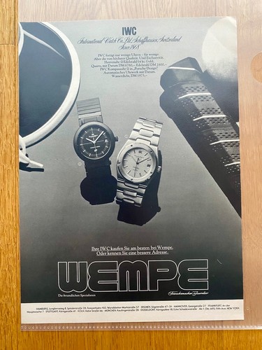 Wempe iwc porsche design - wempe,