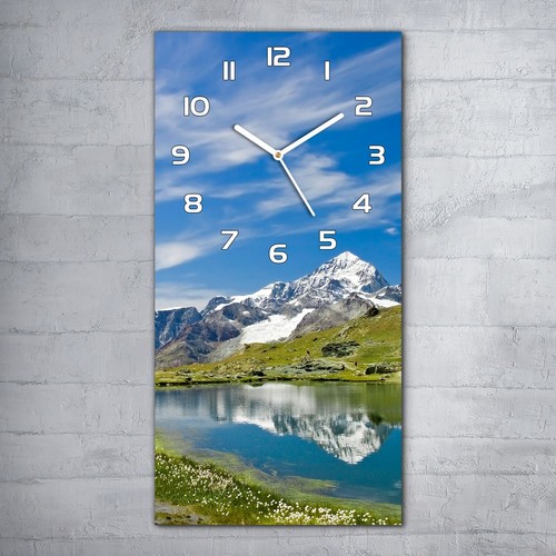 Wanduhr glasuhr 30x60 - wanduhr,
