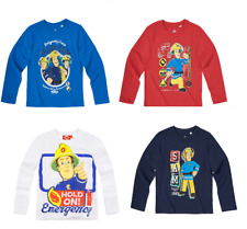 Feuerwehrmann Sam Feuerwehr Feuerwehrauto Langarmshirt Shirt langarm Pullover