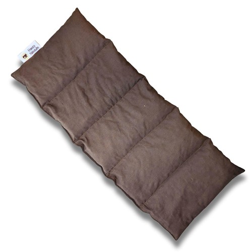 Dinkelkissen 50x20cm braun - dinkelkissen,