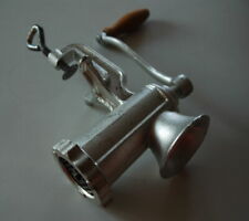 alter Fleischwolf 8 - Frucht Saft Presse - mit Holzgriff