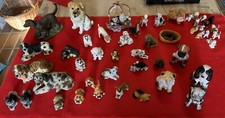 Porzellan Hundefiguren