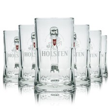 6x Holsten Bierglas 0,5l