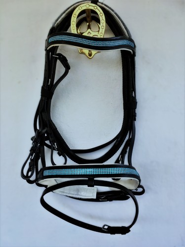 Komfort trense blau strass - komfort,