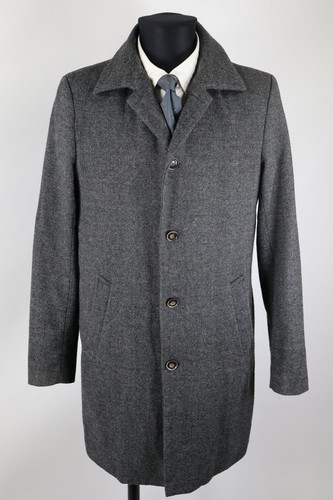 Mango herren kurzmantel grau - herren,