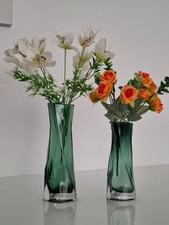 Moderne gedrehte glasvasen - gedrehte,