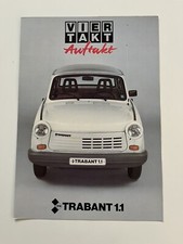 DDR Prospekt Trabant 1.1 IFA Viertakt Auftakt original 