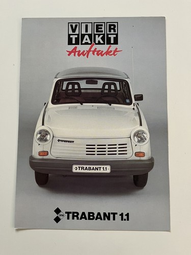Ddr prospekt trabant - ddr, 1.1