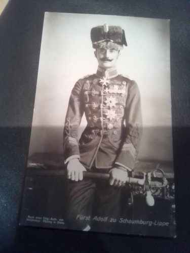 Schaumburg lippe fürst - fürst, adolf
