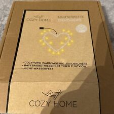 Cozy Home Lichterkette Dekoherz Mit 20 LED Warmweis Neu