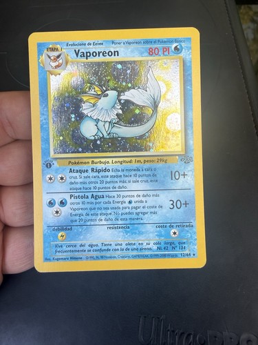 Pokémon karte aquana vaporeon - karte,