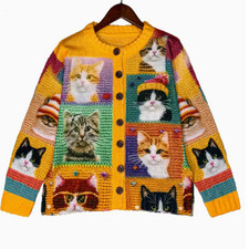 Damens Cardigan-Pullover -