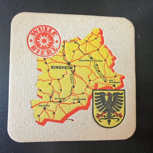 Alter bierdeckel brauerei - alter,