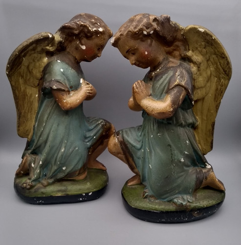 Art deco schutzengel figuren - art,