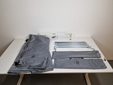 Bo-Camp Caravan Fenstermarkise, 180x75cm, grau Fenstervordach Camping Grau