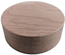 Verteilerdose Echtholz  Eiche hell/mittel / Deckenbaldachin m. Bef.material