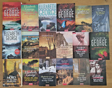 18 Elisabeth George Romane Krimis Im Bücher Sammlung sehr gut erhalten